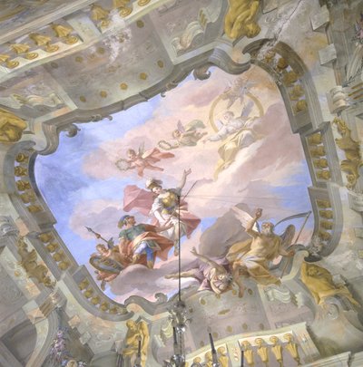 Allegoria del tempo da Bernardino and Galliari Galliari