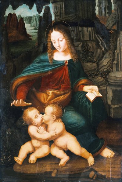 Madonna col Bambino e il piccolo San Giovanni da Bernardino de Conti