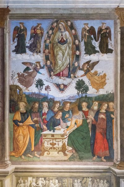 Assunzione della Vergine Maria da Bernardino di Betto (& studio) Pinturicchio