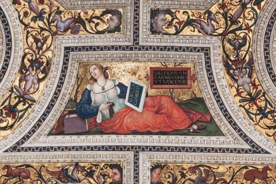 Sibilla Cimmeria (dettaglio) da Bernardino di Betto Pinturicchio