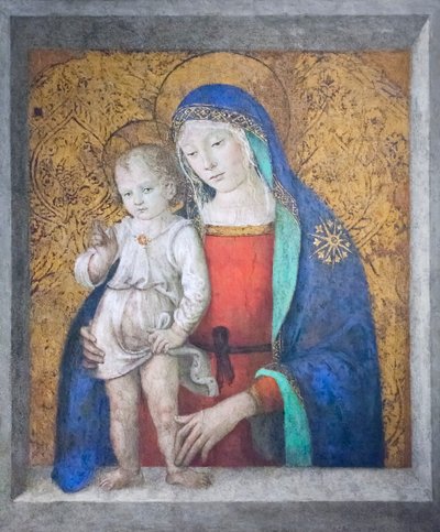 Madonna del Davanzale da Bernardino di Betto Pinturicchio