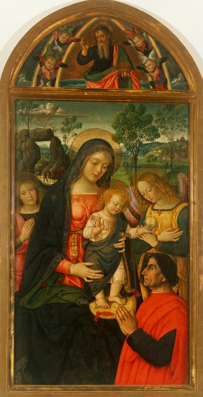 Nostra Signora della Pace da Bernardino di Betto Pinturicchio