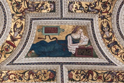 Sibilla Persiana (dettaglio) da Bernardino di Betto Pinturicchio