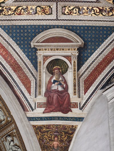 San Girolamo, (dettaglio) da Bernardino di Betto Pinturicchio
