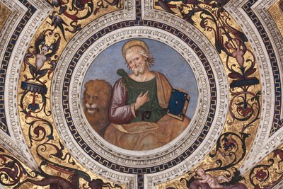 San Marco (dettaglio) da Bernardino di Betto Pinturicchio