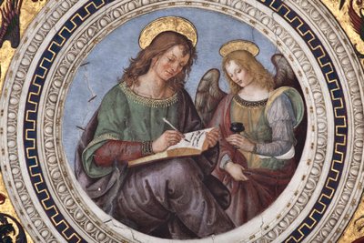 San Matteo (dettaglio) da Bernardino di Betto Pinturicchio