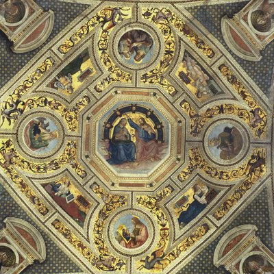 Volta del presbiterio, Santa Maria del Popolo, Roma da Bernardino di Betto Pinturicchio