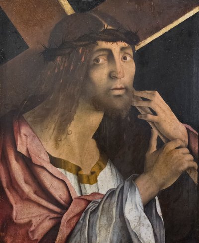 Cristo che porta la croce, fine del XV secolo da Bernardino di Bosio Zaganelli