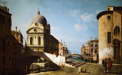 Santa Maria dei Miracoli con parte di Santa Maria Nova, Venezia da Bernardo Bellotto