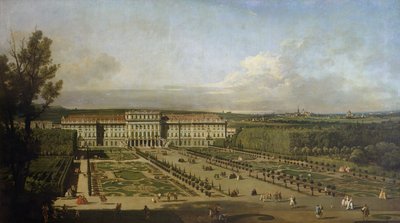 Palazzo e giardini di Schönbrunn, 1759-61 da Bernardo Bellotto