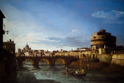 Due vedute di Roma da Bernardo Bellotto