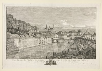 Veduta dello Zwinger, Dresda da Bernardo Bellotto