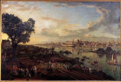 Veduta della città di Varsavia dal sobborgo di Praga da Bernardo Bellotto
