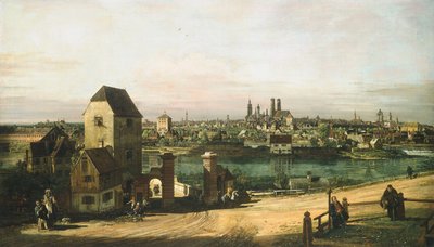 Veduta di Monaco da Bernardo Bellotto and Workshop