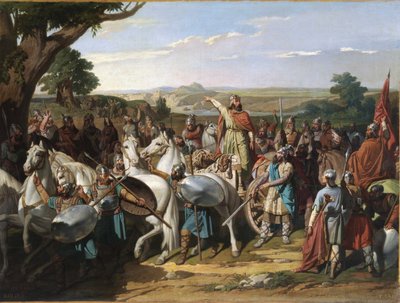 La battaglia di Guadalete da Bernardo Blanco y Pérez