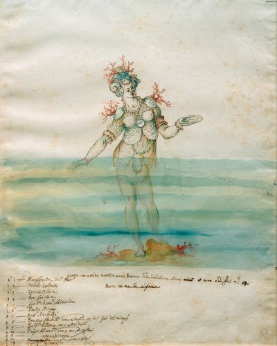 Ninfa del mare da Bernardo Buontalenti
