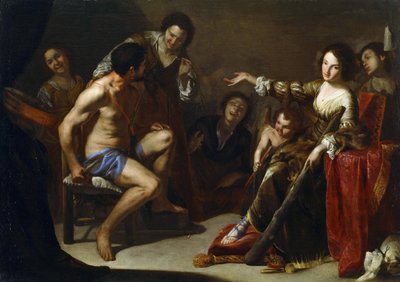 Ercole e Onfale da Bernardo Cavallino