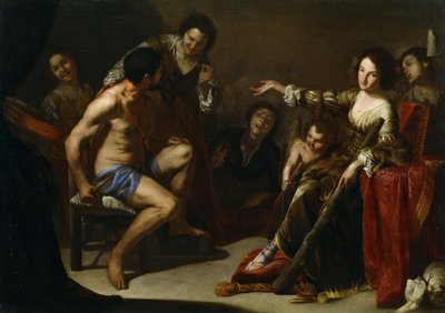 Ercole e Onfale, c. 1640 da Bernardo Cavallino