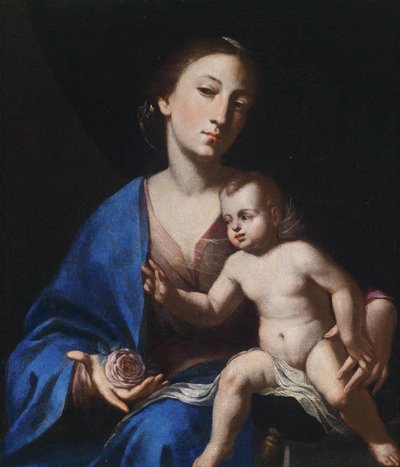 La Vergine e il Bambino da Bernardo Cavallino