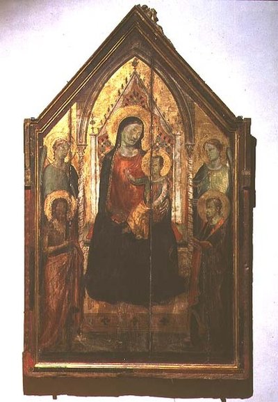 Madonna col Bambino in trono con Santi da Bernardo Daddi