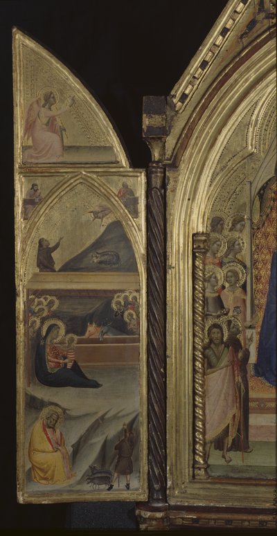 Natività (pannello sinistro) da Bernardo Daddi