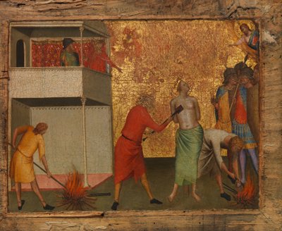 Santa Reparata Torturata con Ferri Roventi da Bernardo Daddi