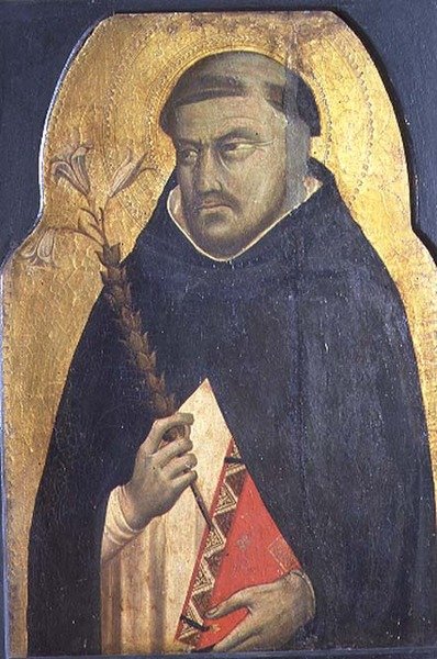 San Domenico, originariamente un pannello laterale di un polittico c.1340 da Bernardo Daddi