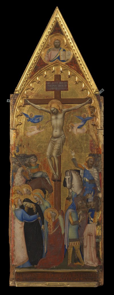 La Crocifissione (pannello centrale) (recto) da Bernardo Daddi