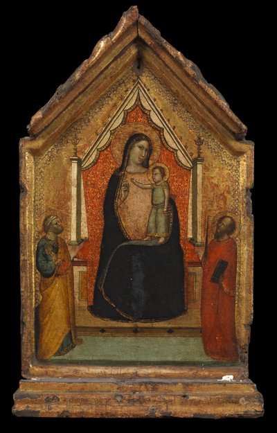 Vergine col Bambino con San Pietro e San Paolo da Bernardo Daddi