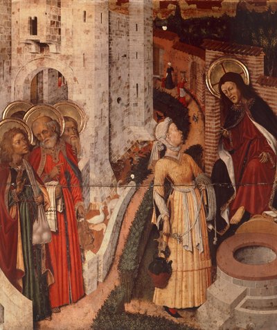 Gesù e la Samaritana (dettaglio dall