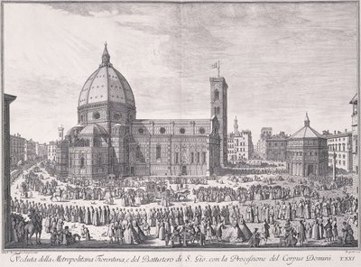 Veduta della città di Firenze, Tavola XXI, da 