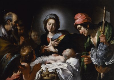 Adorazione dei pastori, c.1615 da Bernardo Strozzi