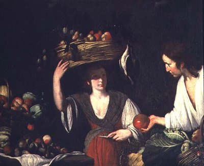 Venditore di frutta da Bernardo Strozzi