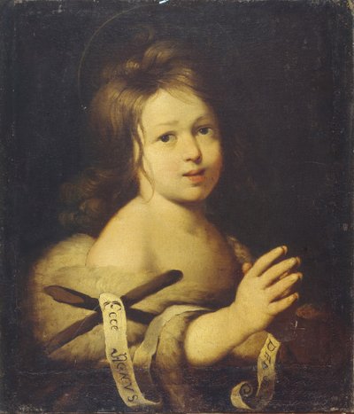 Giovanni Battista da bambino da Bernardo Strozzi