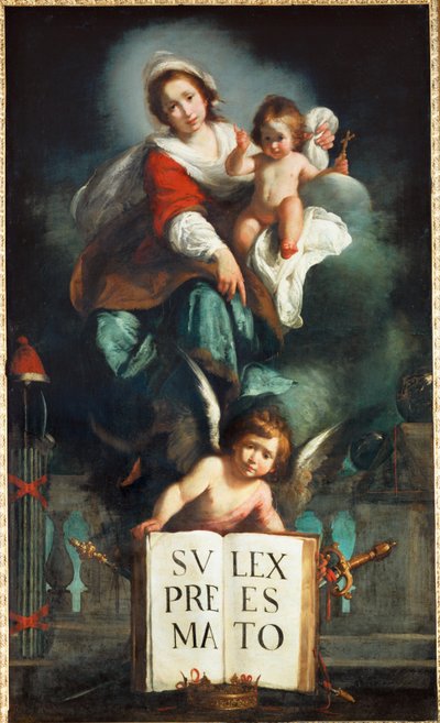 La Madone de la Justice - The Madonna of Justice … da Bernardo Strozzi