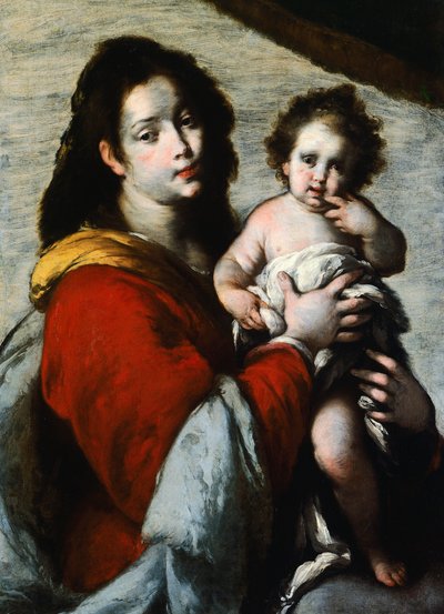 Madonna col Bambino da Bernardo Strozzi