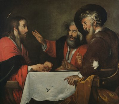 La Cena in Emmaus da Bernardo Strozzi