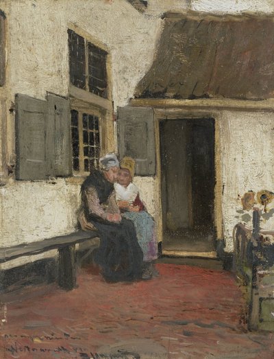 Pettegolezzi tra vicini da Bernardus Johannes Blommers
