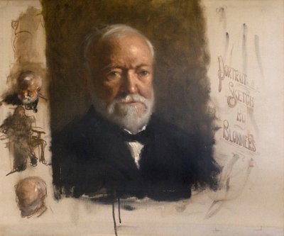Andrew Carnegie (1835-1918), c.1912 da Bernardus Johannes Blommers or Bloomers
