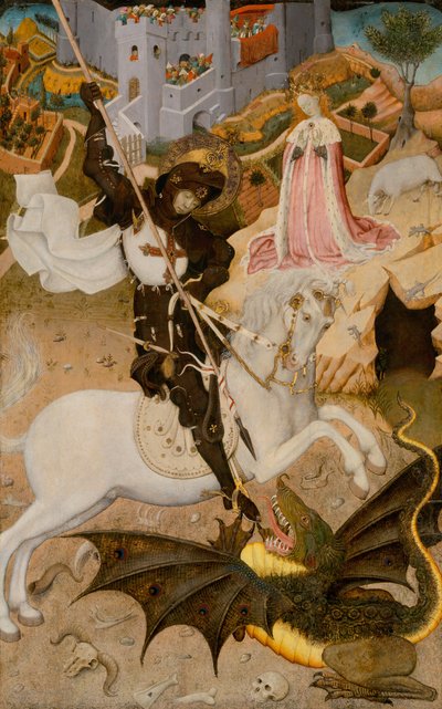 San Giorgio e il drago da Bernat Martorell