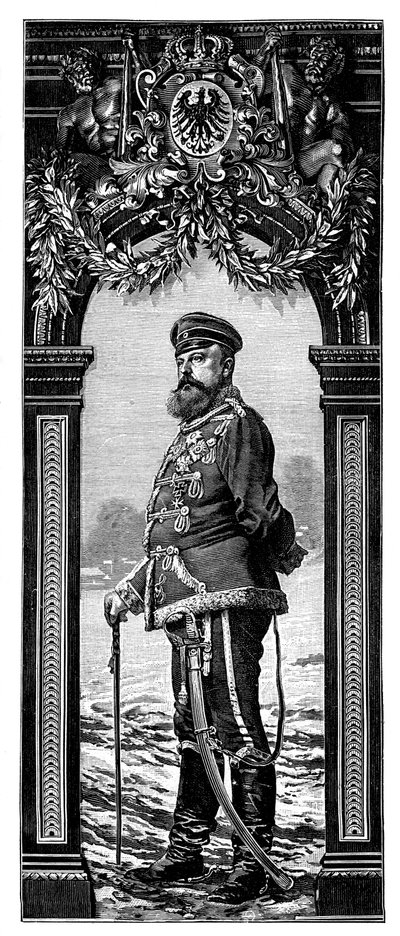 Principe Friedrich Karl di Prussia, 1900 da Berner