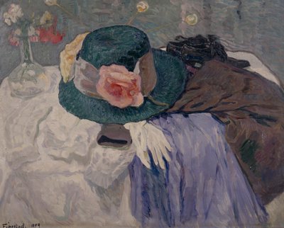 Il cappello verde da Bernhard Dorotheus Folkestad