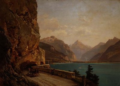 Un lago italiano da Bernhard Muhlig