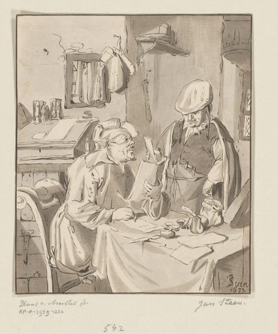 Autore di una lettera da Bernhard Schreuder