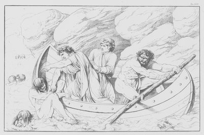 La Divina Commedia di Dante, Inferno (Inferno), Tavola XIV da Bernhard Schuler