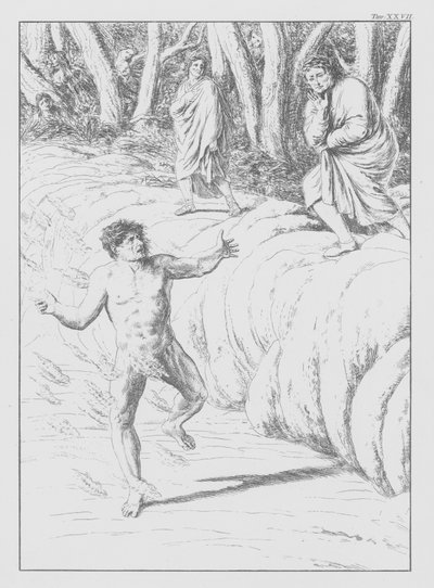 La Divina Commedia di Dante, Inferno, Tavola XXVII da Bernhard Schuler
