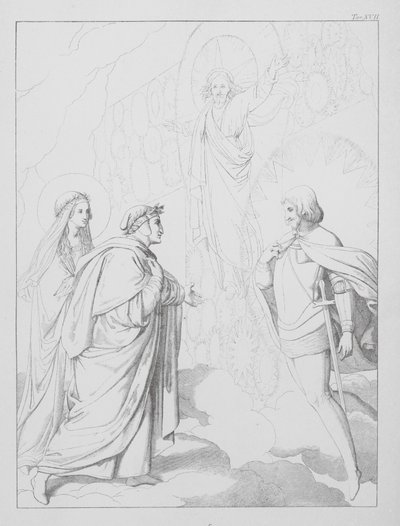 La Divina Commedia di Dante, Paradiso, Tavola XVII da Bernhard Schuler