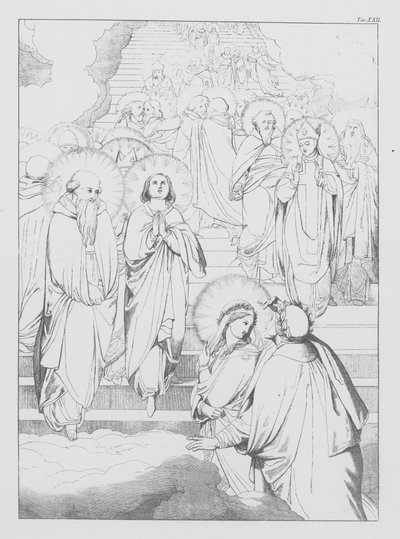 La Divina Commedia di Dante, Paradiso, Tavola XXII da Bernhard Schuler