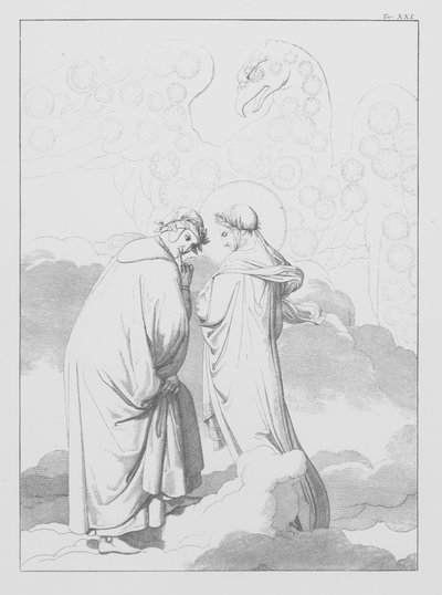 La Divina Commedia di Dante, Paradiso (Cielo), Piatto XXI da Bernhard Schuler