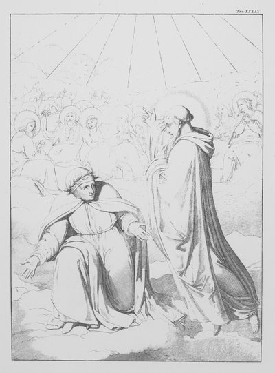 La Divina Commedia di Dante, Paradiso, Tavola XXXIX da Bernhard Schuler